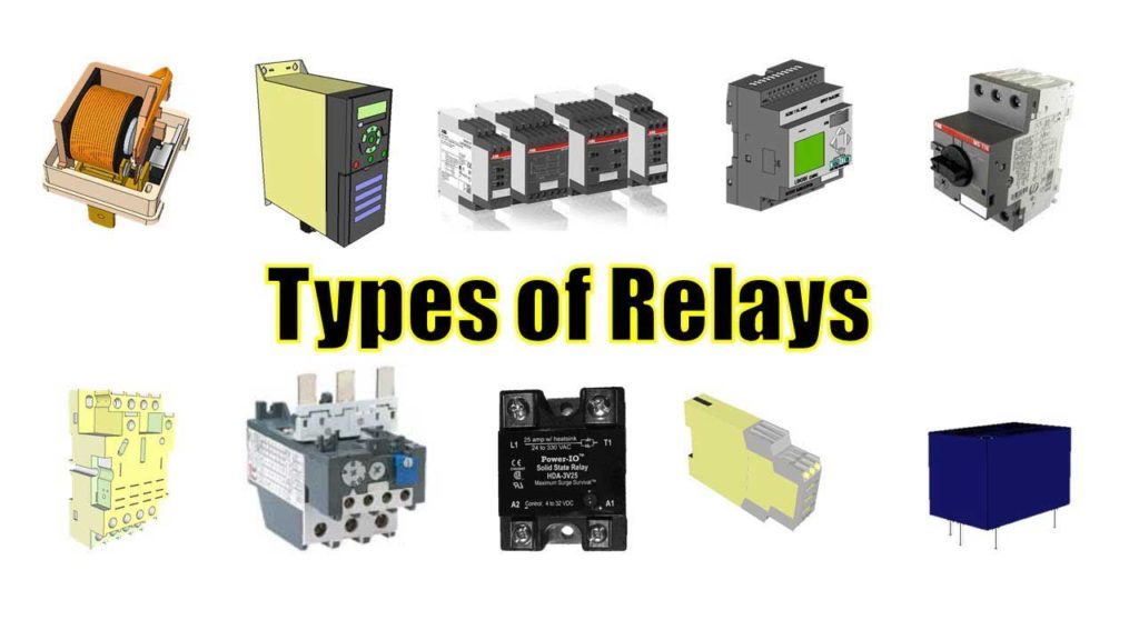Electronic products and relays