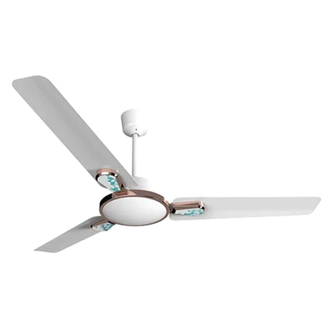 CROMPTON ENERGION STYLUS CEILING FAN WITH REMOTE 1200MM GLOSS WHITE