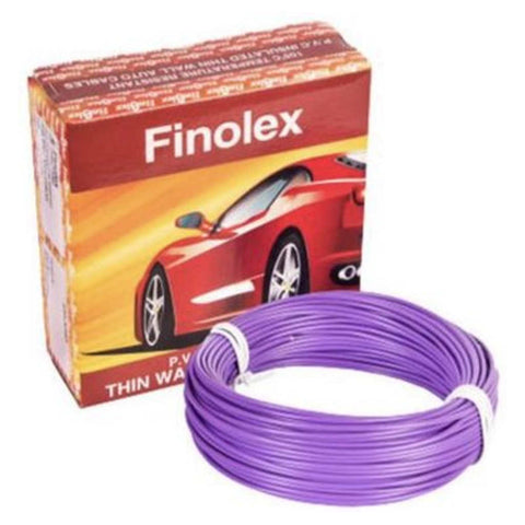FINOLEX-PVC insulated and PVC sheathed high tension ignition cable for automobiles - 2305 -25m