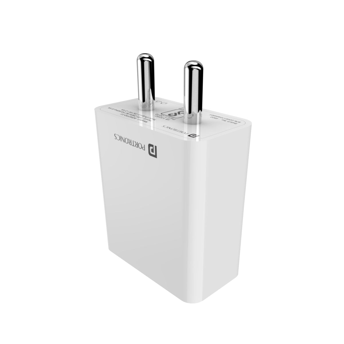 PORTRONICS-Single Port Usb Fast Charger 2.8 Ampere Current