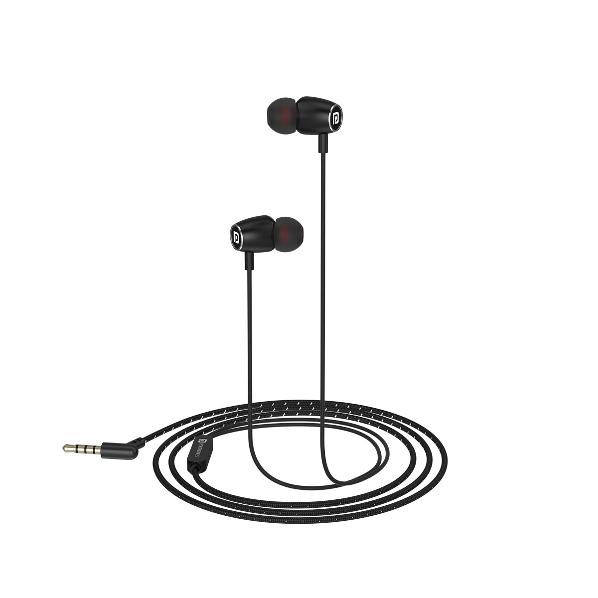 PORTRONICS-Conch 80 Hassle Free In-Ear Earphones