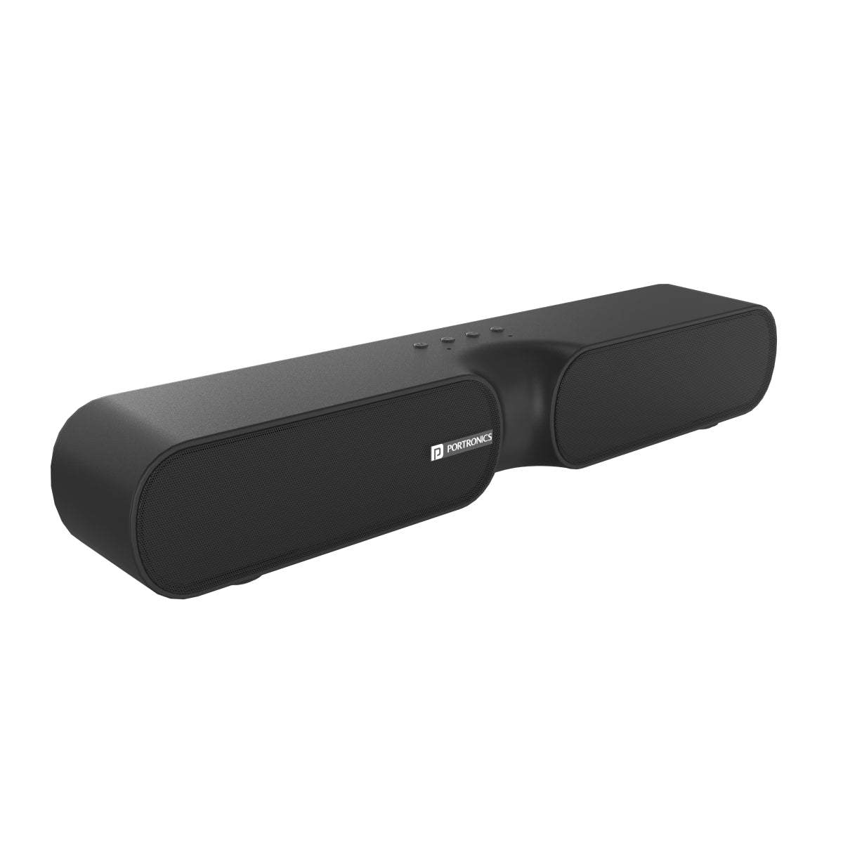 PORTRONICS-Decibels No Bar Bluetooth Mini Soundbar