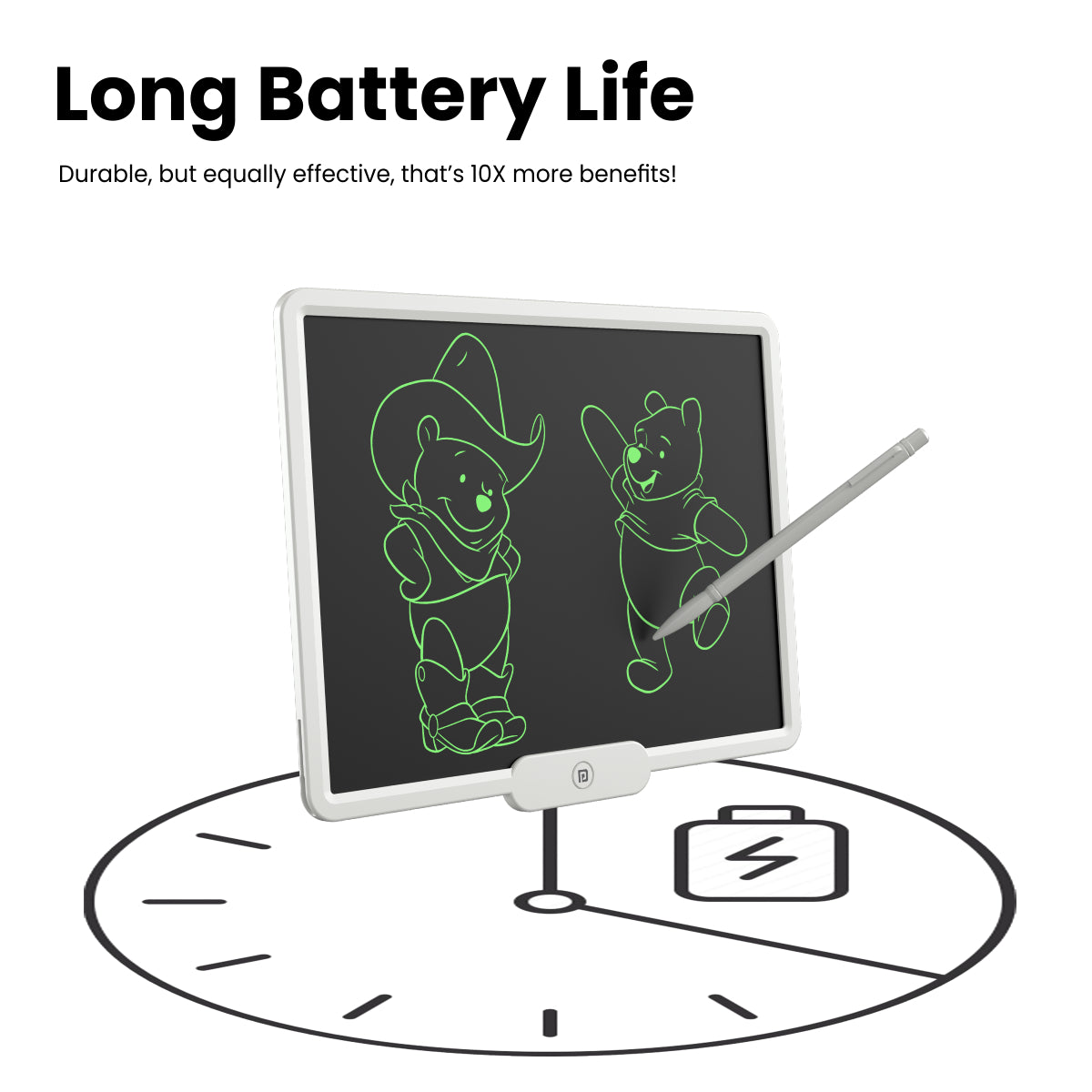 PORTRONICS-Ruffpad 10X Seamless Writing Pad