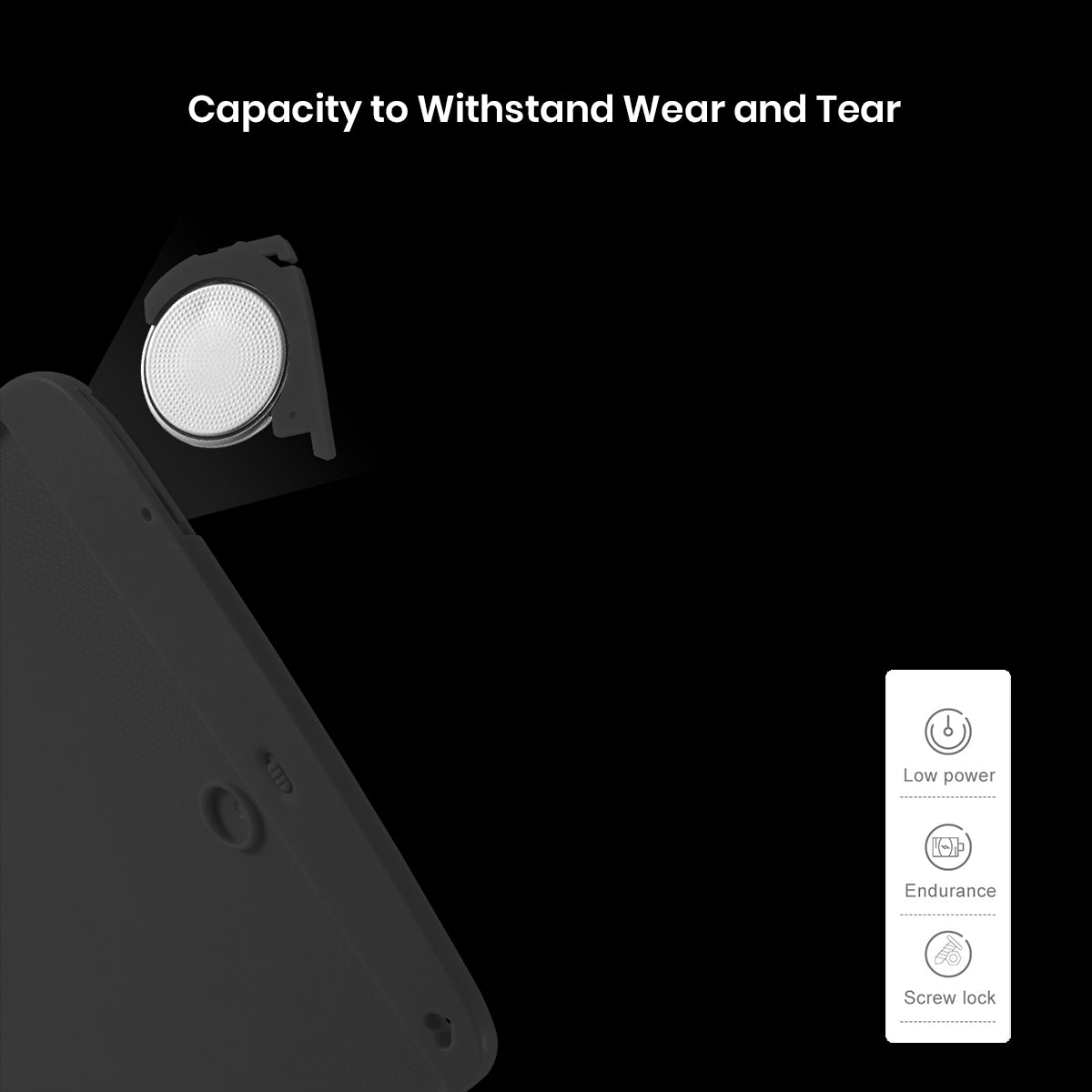 PORTRONICS-Ruffpad 8.5E Re-Writable LCD Writing Pad