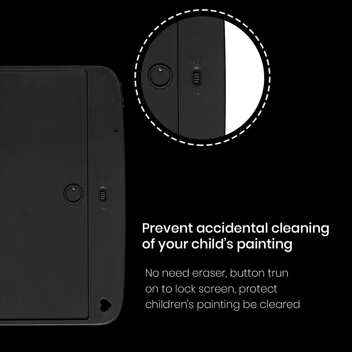 PORTRONICS-Ruffpad 8.5E Re-Writable LCD Writing Pad