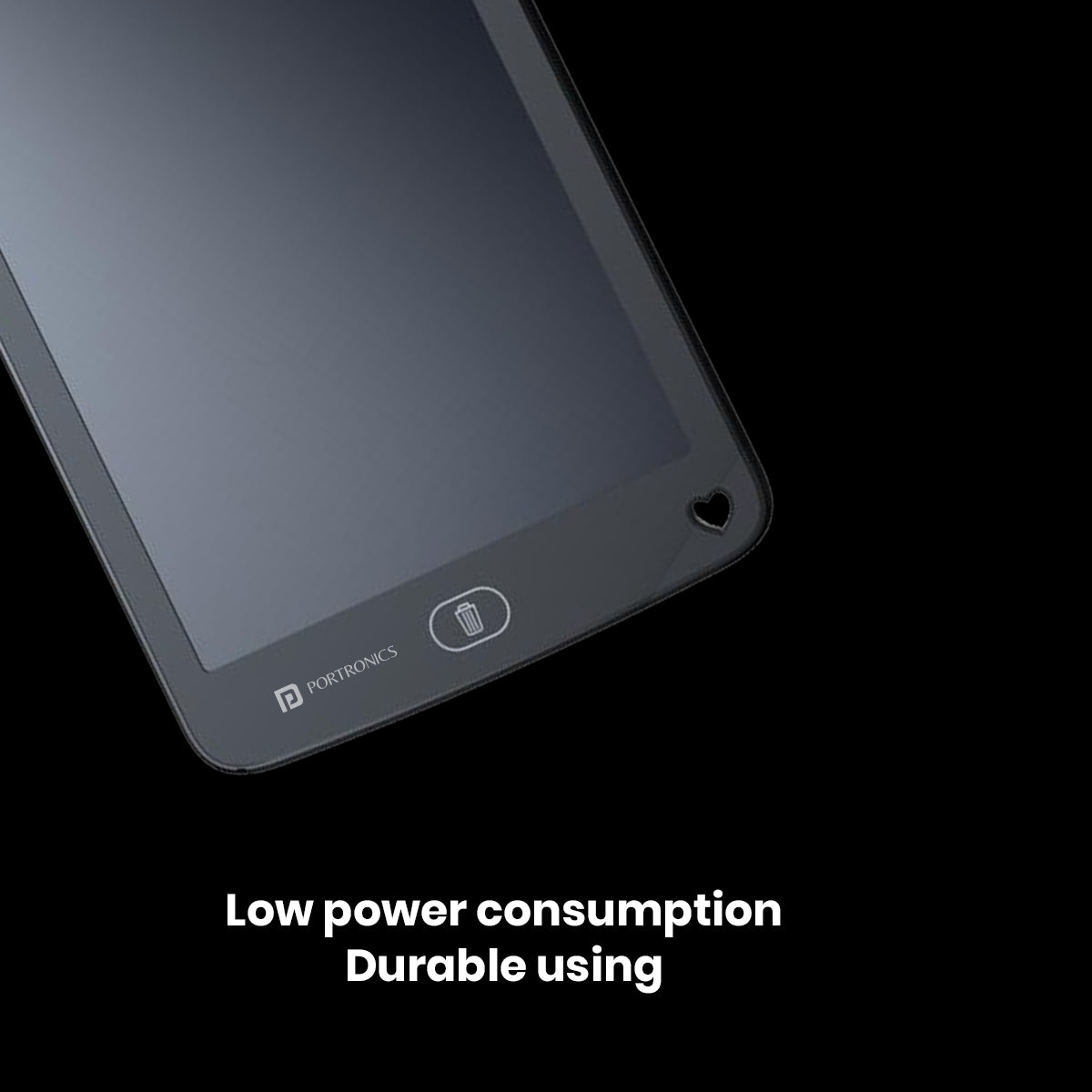 PORTRONICS-Ruffpad 8.5E Re-Writable LCD Writing Pad