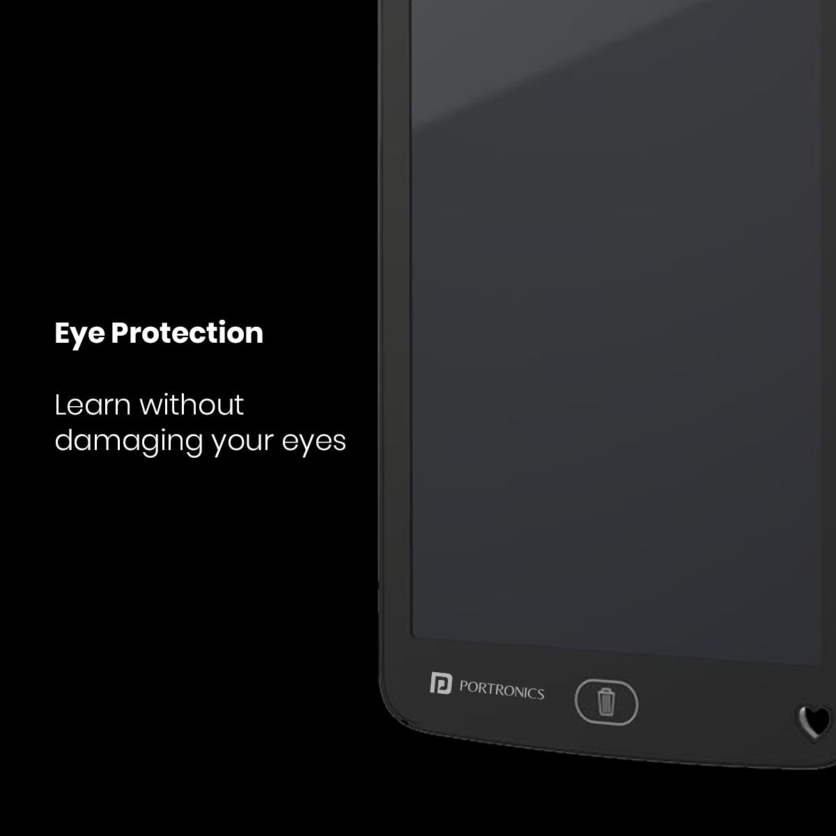 PORTRONICS-Ruffpad 8.5E Re-Writable LCD Writing Pad