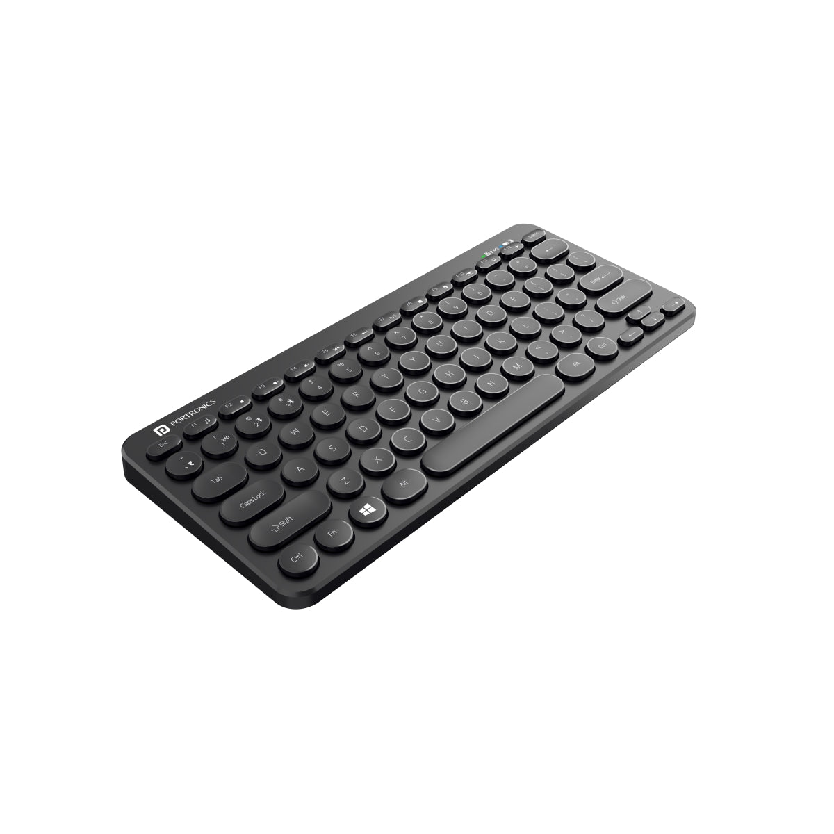PORTRONICS-Peaceful Typing Experience Bubble Keyboard