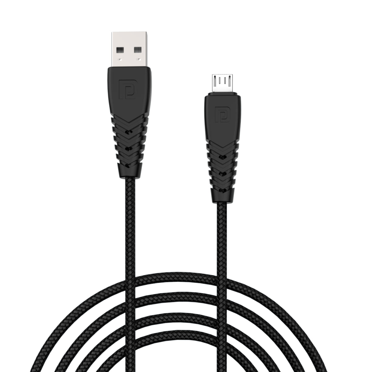 PORTRONICS-Micro USB Nylon Braided Cable