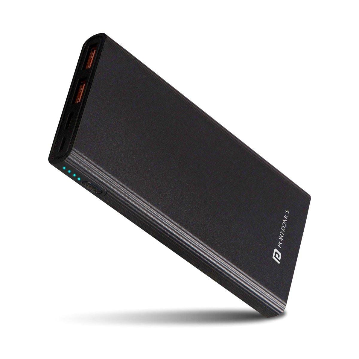 PORTRONICS-Power M 10K- Power Bank Micro-USB and USB-C Port