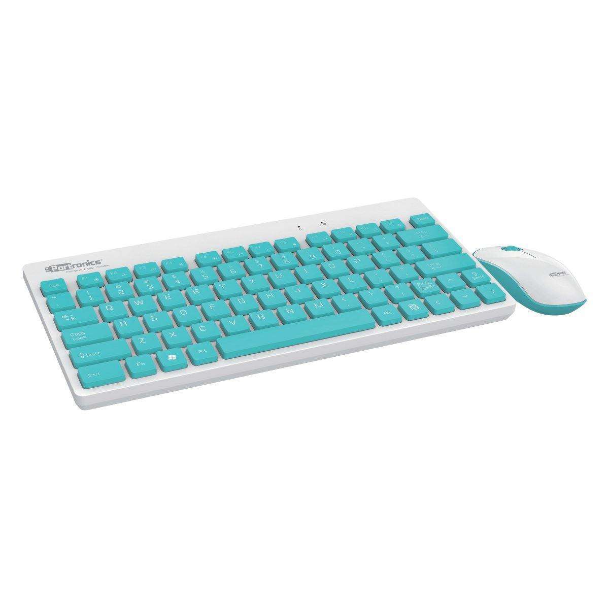 PORTRONICS-Combo Multimedia Wireless Keyboard & Mouse