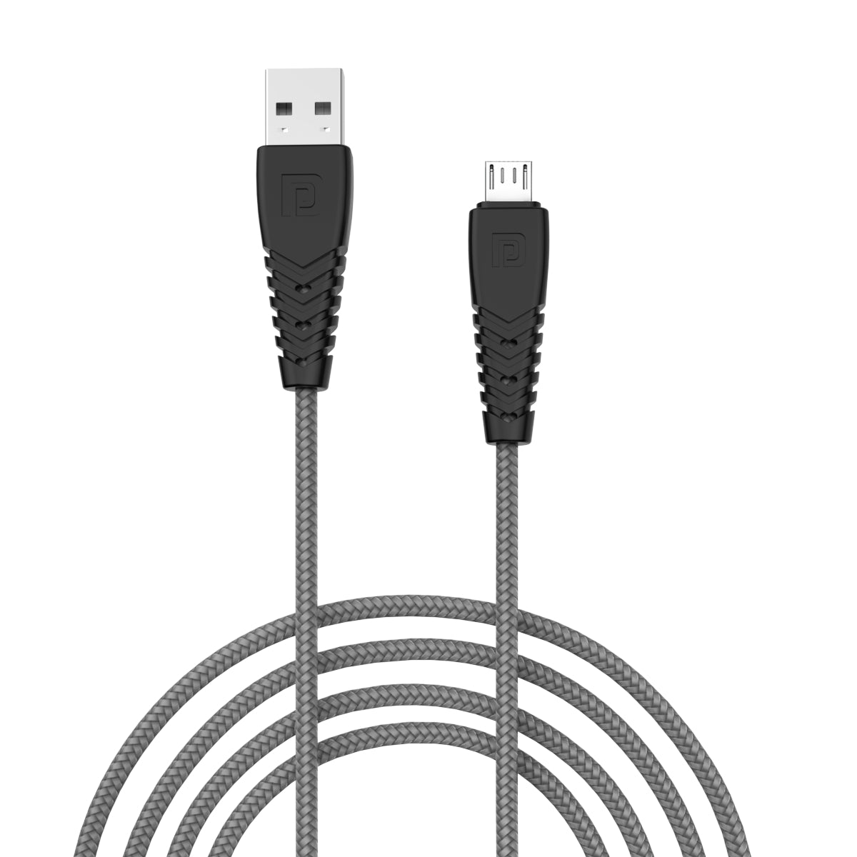 PORTRONICS-Micro USB Nylon Braided Cable