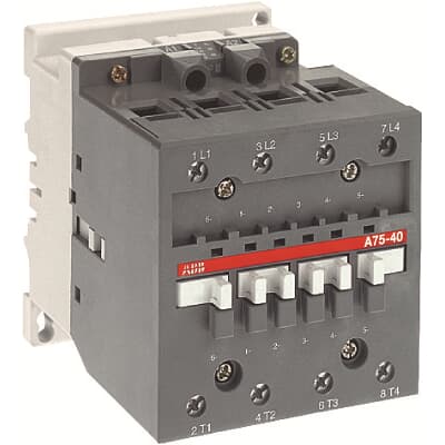 ABB A75-40-00 220-230V 50Hz / 230-240V 60Hz Contactor - 1SBL411201R8000