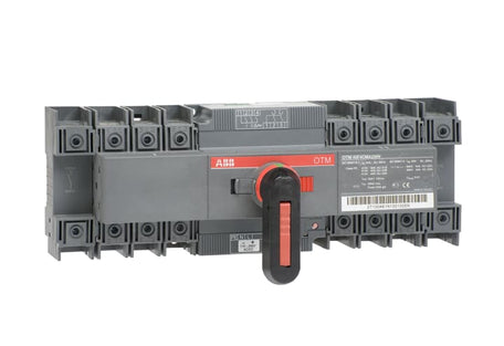 ABB Make Changeover Switch 125 A, 4 Pole, 240 V AC OTM125F4CMA 1SYN120097R1001