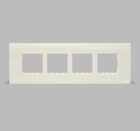 ABB IIP0893 BL 8M Plate- Ivie-Euro White-1SYK100001A1077