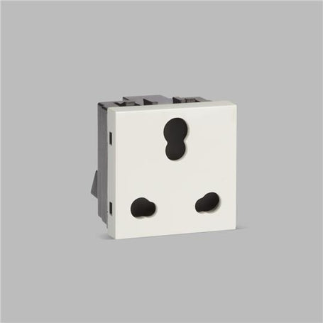 ABB IIK20616 PL 6/16A Socket - Ivie-Silver painted-1SYK100001A1123