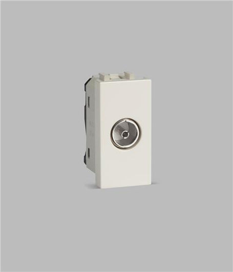 ABB IIM1TVSK AN TV co-axial socket- Ivie-Anthrecite Grey painted-1SYK100001A1249