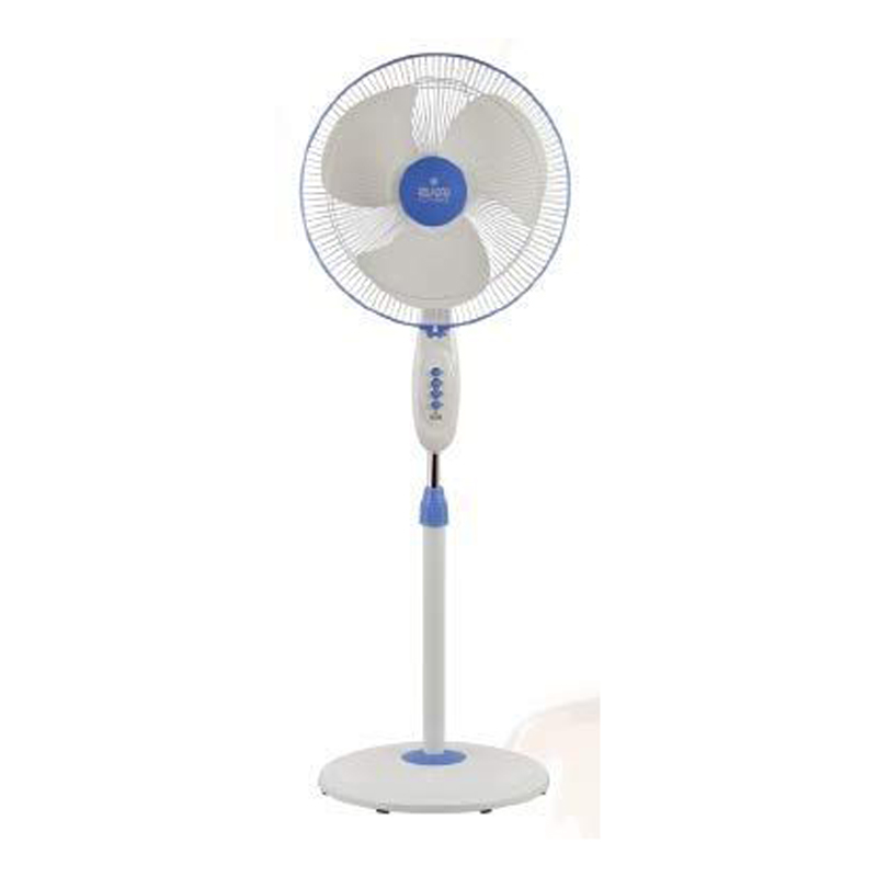 Polycab Thunder Storm 400-mm (16") Pedestal Fan (White Blue)