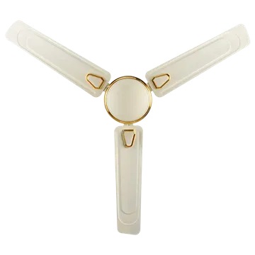 BAJAJ EDGE HS Neo EE Deco 120cm Sweep 3 Blades Ceiling Fan (390 RPM, 251400EE, Bianco)