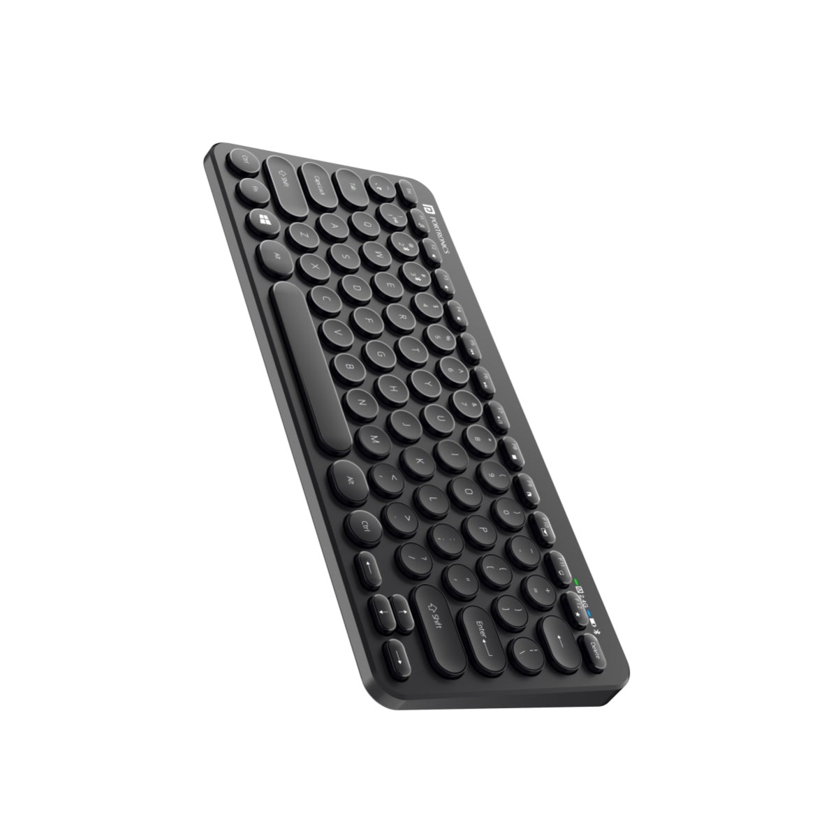 PORTRONICS-Peaceful Typing Experience Bubble Keyboard