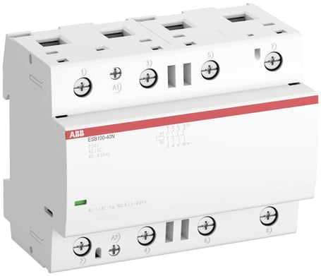 ABB ESB100-20N-06 ESB Contactor, 230 V ac Coil, 2 Pole, 100 A, 2.3 kW, 2NO