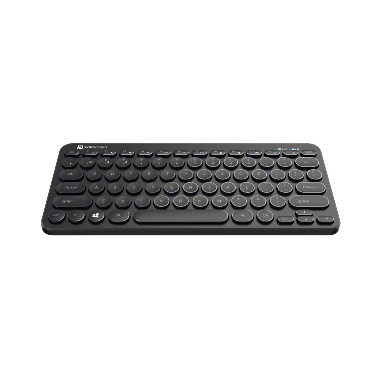 PORTRONICS-Peaceful Typing Experience Bubble Keyboard