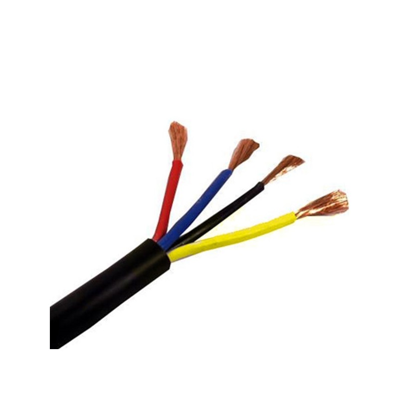 Finolex 95 Sq.mm 100 m 4 Core Black PVC Insulated Flexible Unsheathed Cable