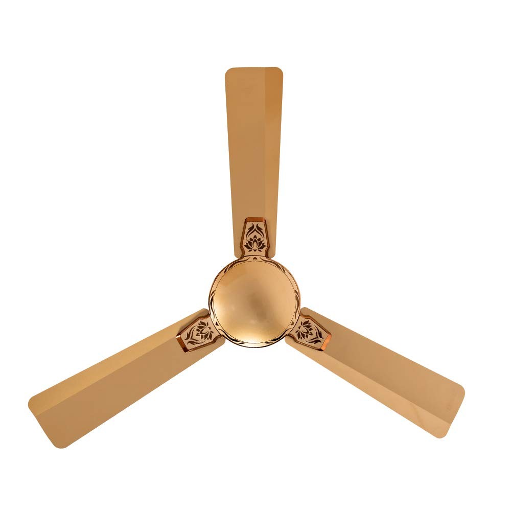 Crompton Ceiling Fan Aura 2 Design 3D AD 1.2 M Lotus Briken Brnz
