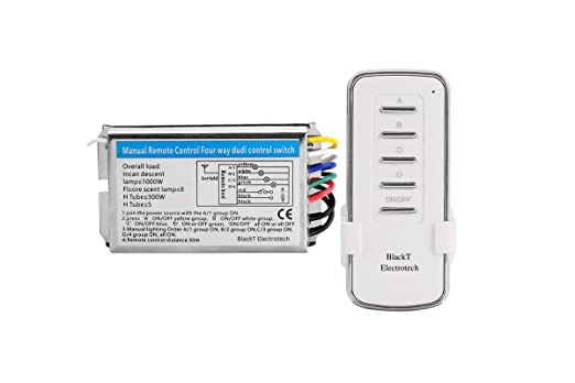 BLACKT ELECTROTECH-4 CHANNEL REMOTE SWITCH (BT16R)