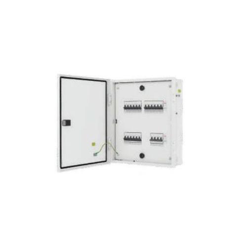 L&T 8 Way IP 43 Metal Door TPN Distribution Box, DBSPN018DDTV