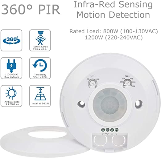 BLACKT ELECTROTECH-THIN PIR MOTION SENSOR (BT31CT)