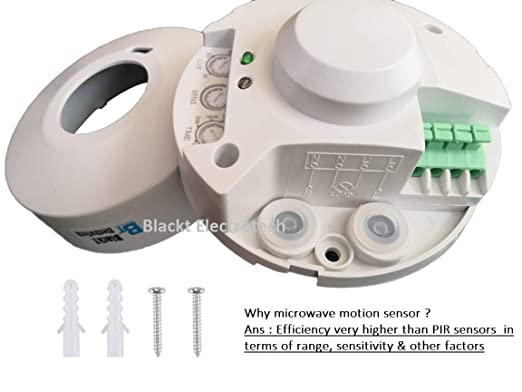 BLACKT ELECTROTECH-ROUND MICROWAVE MOTION SENSOR (BT31M)