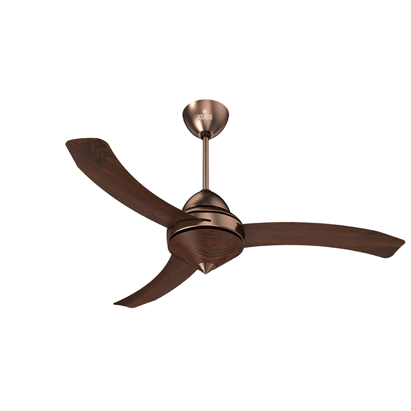 Polycab Superia Lite With Remote Sp 05 75W 340rpm Antique Copper Rose Wood Ceiling Fan