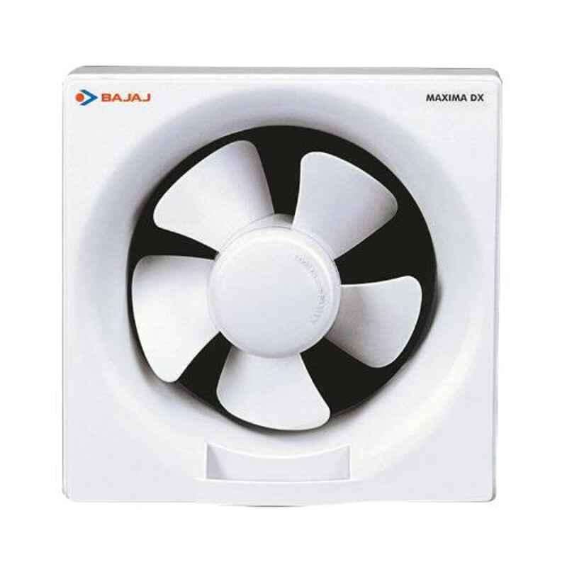 Bajaj Maxima DXI 55W White Dom Exhaust Fan, 70062, Sweep: 300 mm