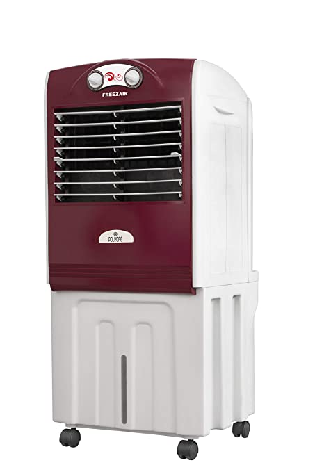 Polycab Freeze air Personal Cooler (White, Maroon)