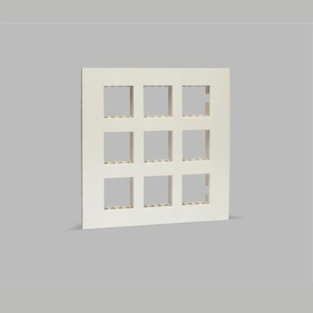 ABB IIP1888 PL 18M Plate- Ivie-Silver painted-1SYK100001A1180