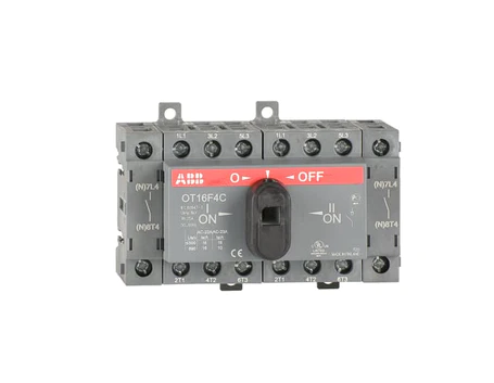 ABB, 125A, 4 Pole, OT MANUAL CHANGEOVER SWITCH - 1SYN105054R1001