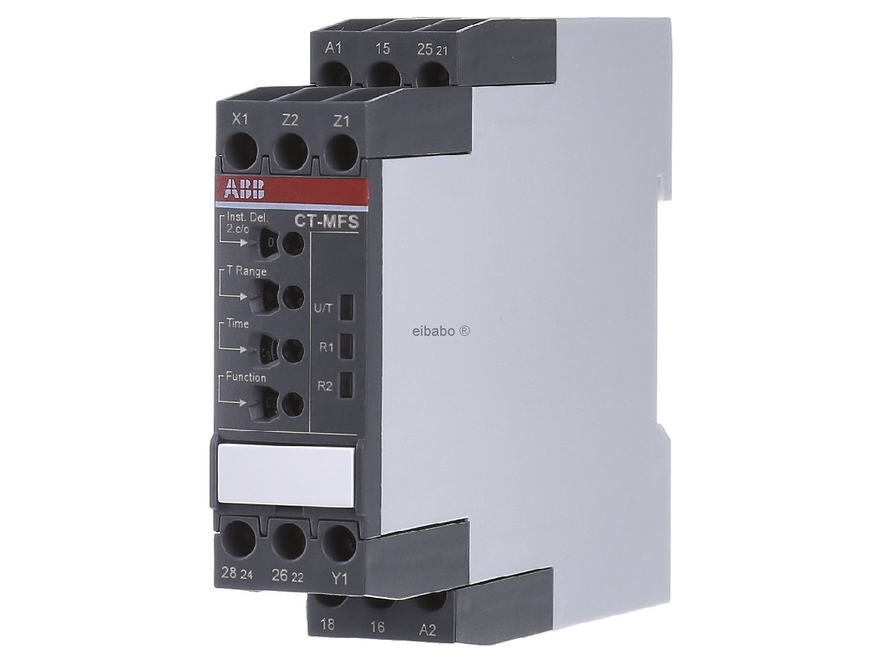 ABB-CR-M220DC4L 1SVR405613R9100 ABB CR-M220DC4L Pluggable interface relay 4c/o- A1-A2 220VDC- 250V/6A- LED