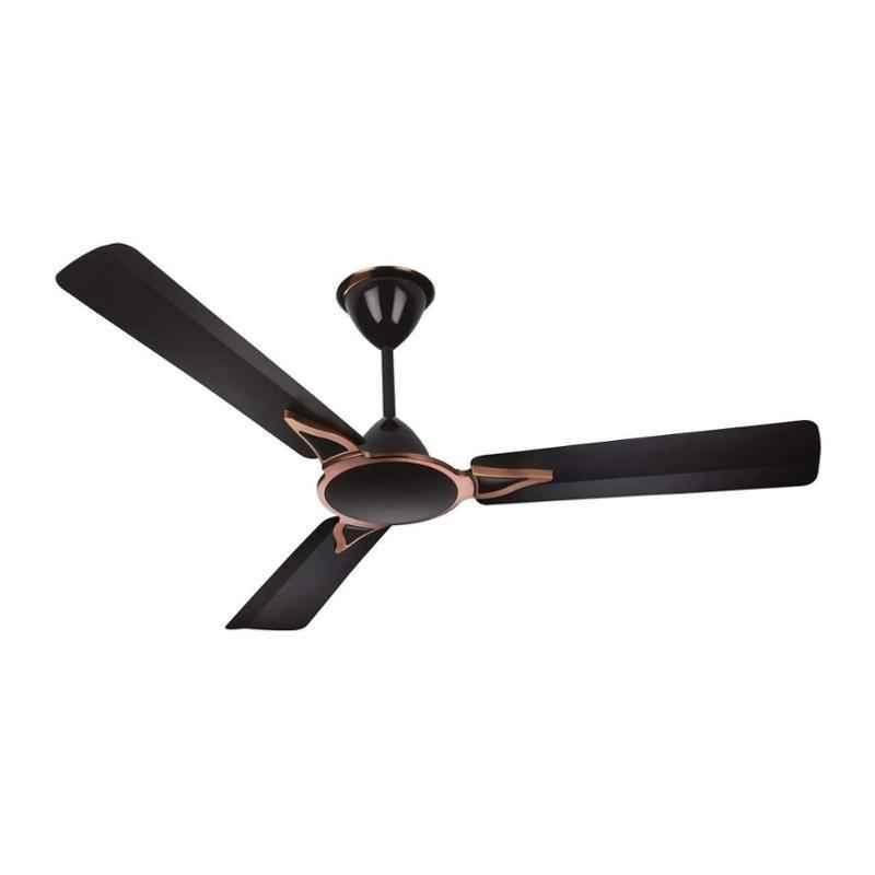 Finolex Widdly 75W 390rpm Matt Black Ceiling Fan, Sweep: 1200 mm