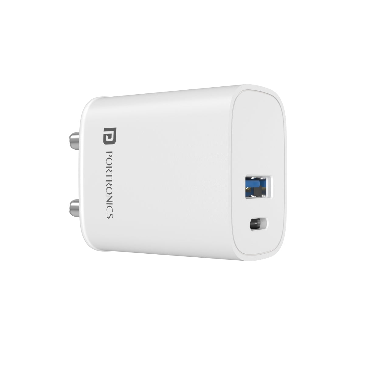 PORTRONICS-Adapto 30 W Dual Port Fast Charging