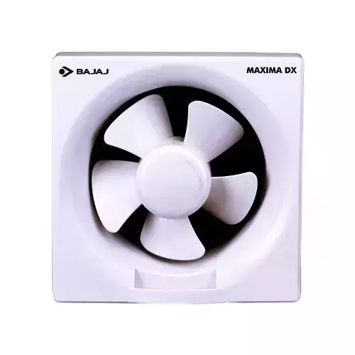 Bajaj Maxima High Speed 150mm Domestic Exhaust Fan White 70509