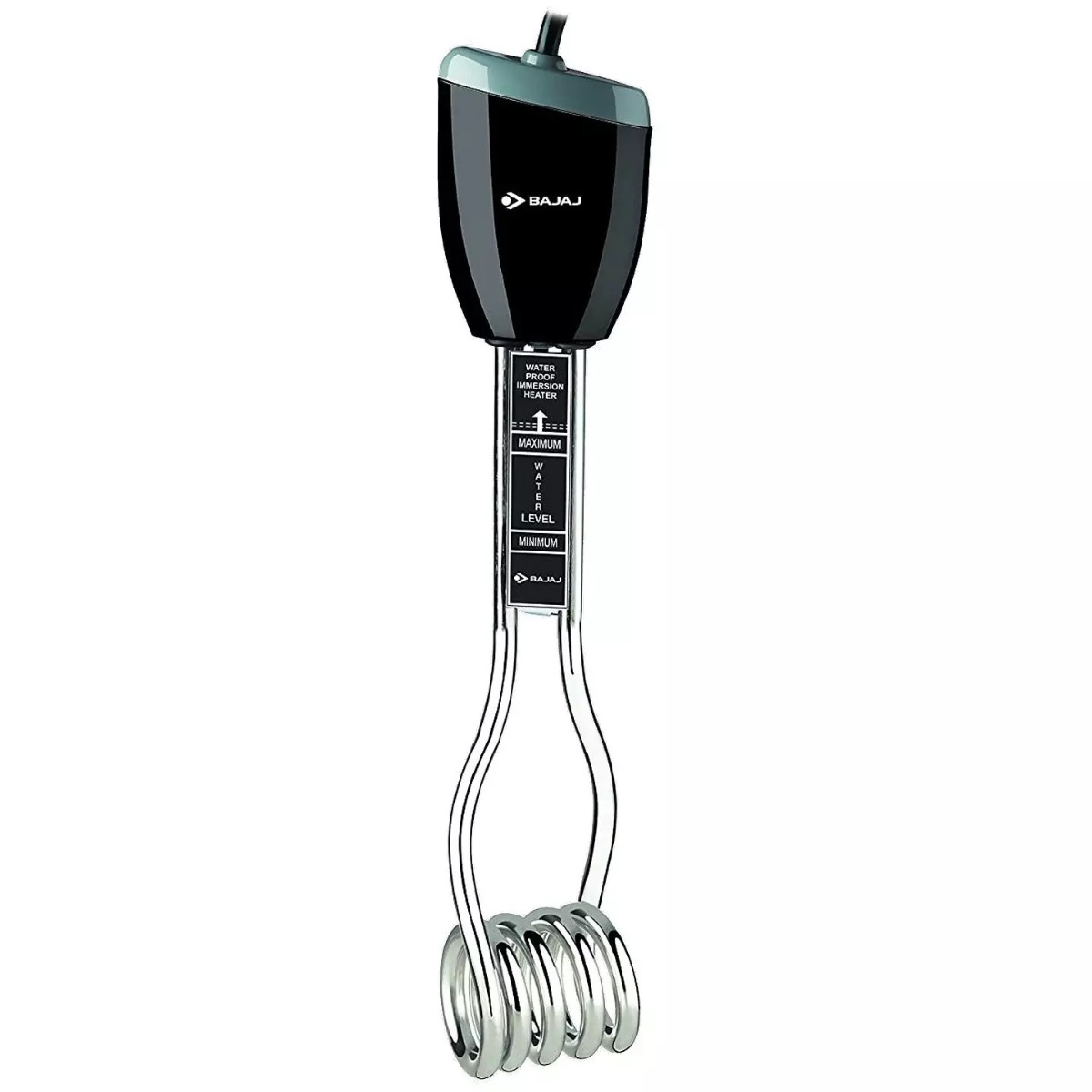 Bajaj 1.5kw Waterproof Immersion Heater Rod Black 150833