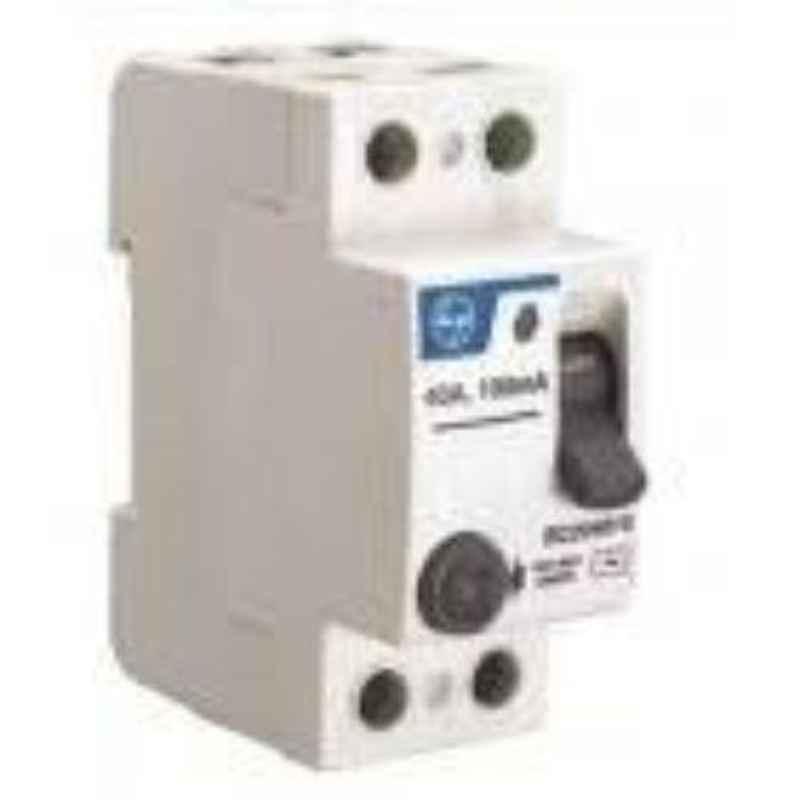 L&T 30mA 100A Double Pole RCCB with Added immunity, AURAD210003
