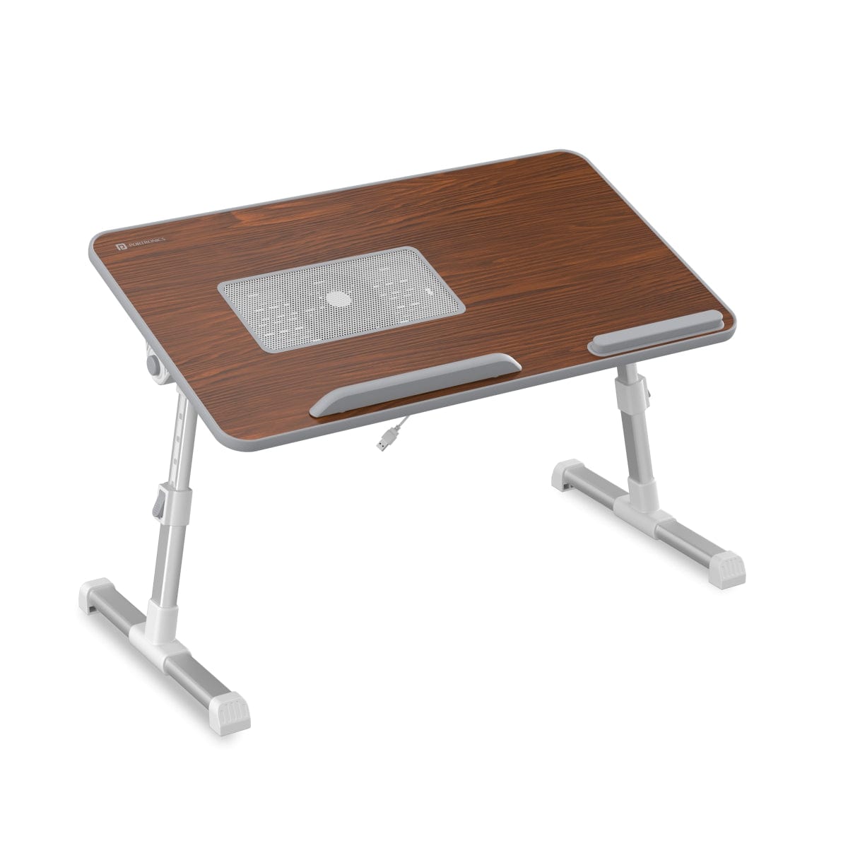 PORTRONICS-My Buddy + Portable Laptop Table With Cooling Fan