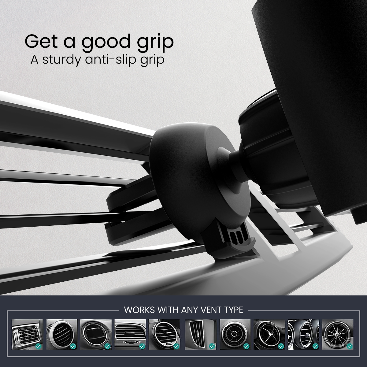 PORTRONICS-Clamp 2 Strong Grip Phone Stand