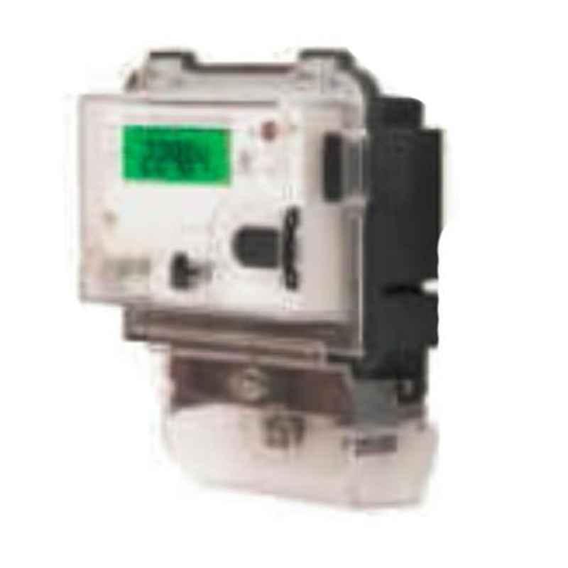 L&T 1P LCD Metering Device 10-60 A with Optical Port and Box, WM101BC7DDHBOX