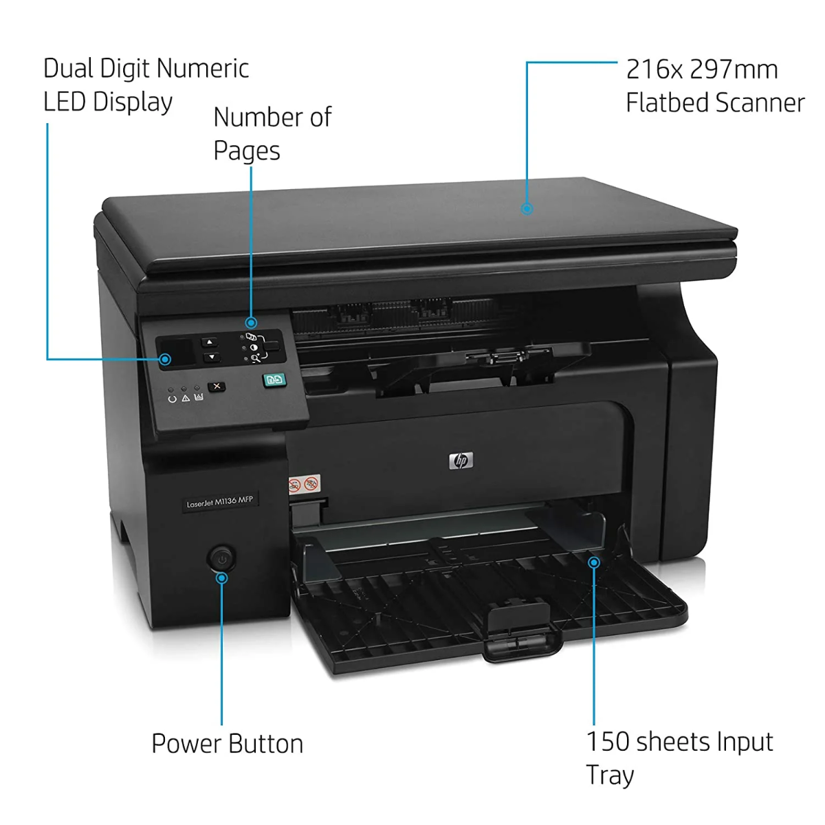 HP-LaserJet M1136 MFP Printer
