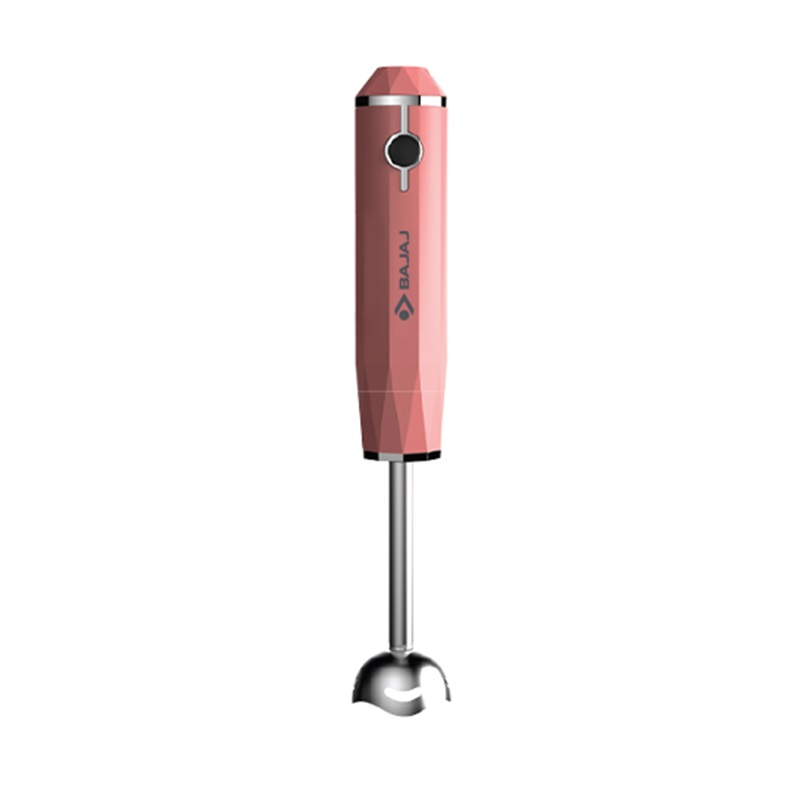 Bajaj Juvel ISI Approved 300W Multipurpose Blade Hand Blender Pink