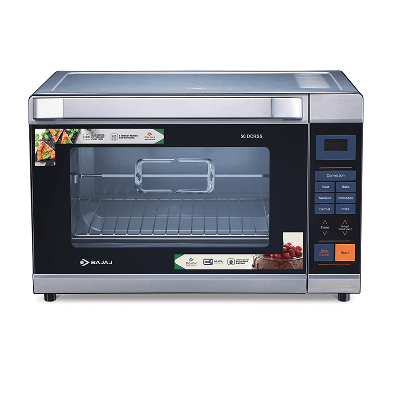 Bajaj 50 DCRSS 50 Litres Oven Toaster Grill (OTG) with Convection & Motorised Rotisserie 420100