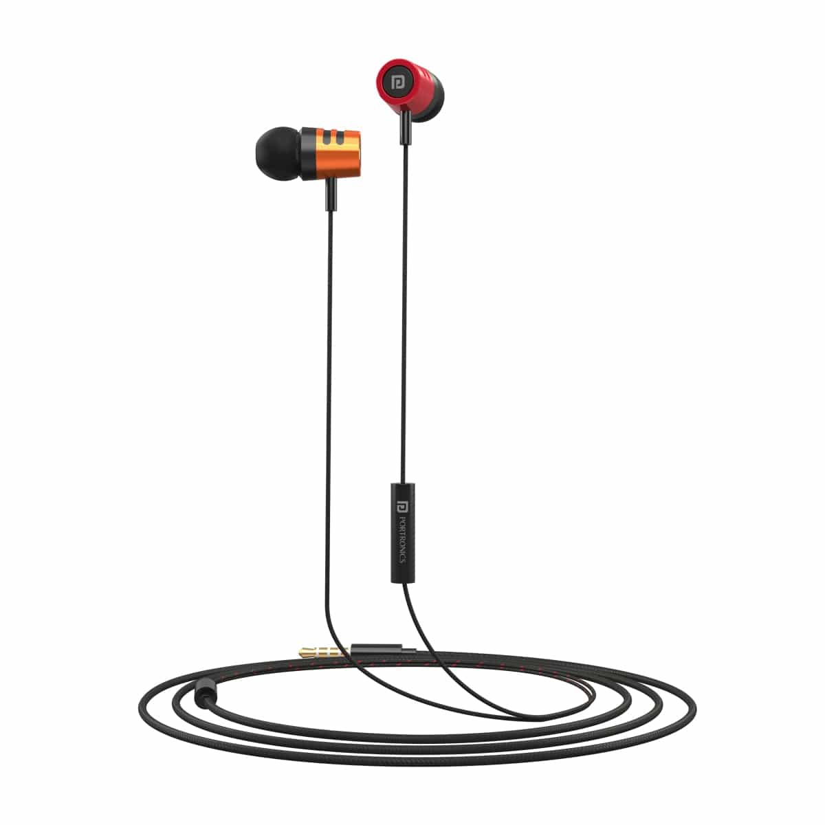 PORTRONICS-Ear2 Wired Earphones